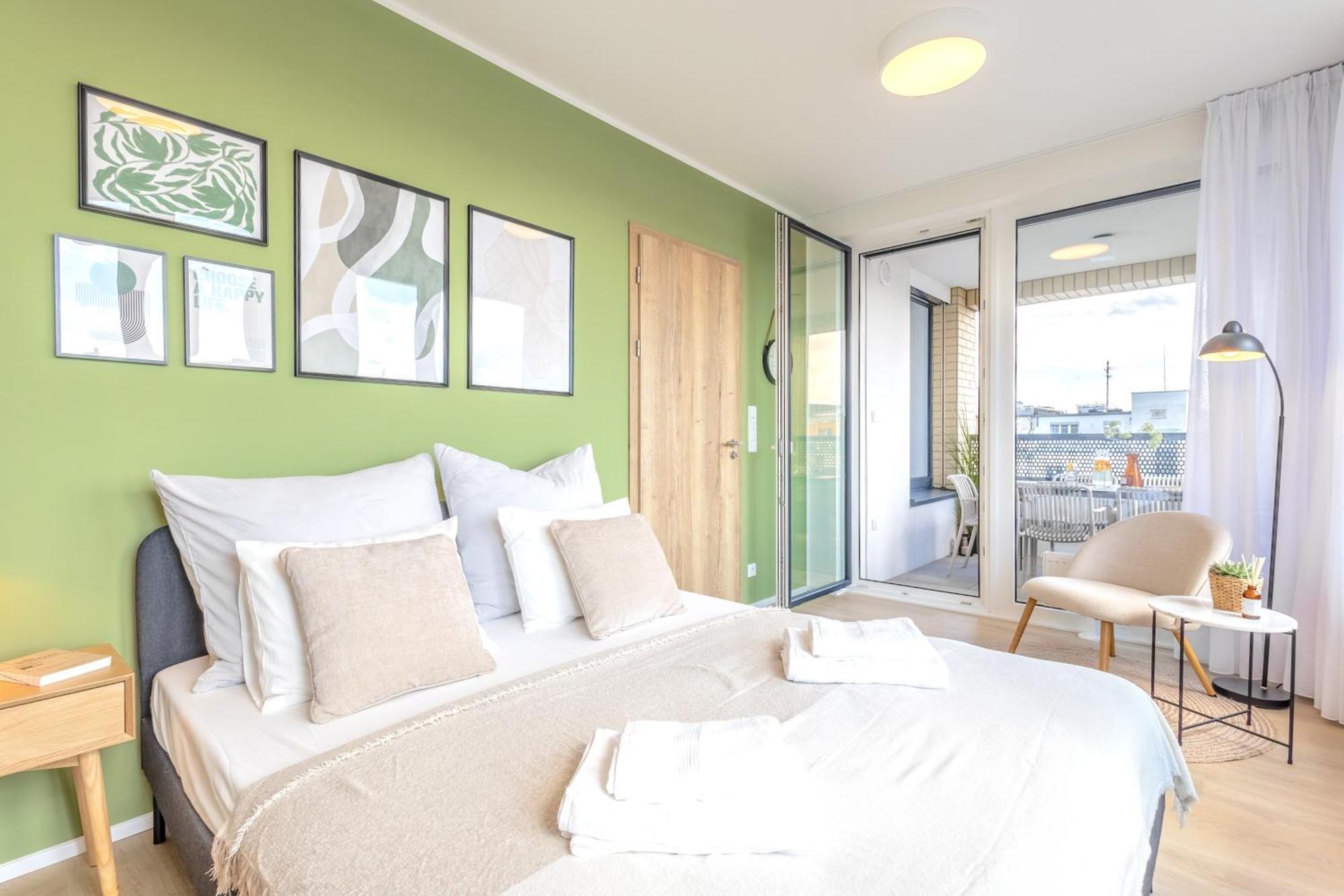 Bright 2Br - 7Th Floor, Balcony, Free Parking By Gravity Prague Leilighet Eksteriør bilde